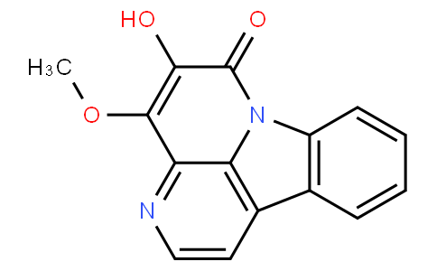 5-Hydroxy-4-methoxy-6H-indolo[3,2,1-de][1,5]naphthyridin-6-one