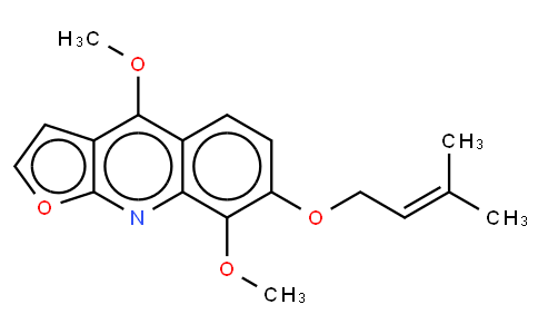 7-Isopentenyloxy-gamma-fagarine