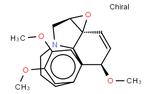 C-Homoerythrinan, 1,2-didehydro-6,7-epoxy-3,15,16-trimethoxy-, (3alpha ,6xi)-