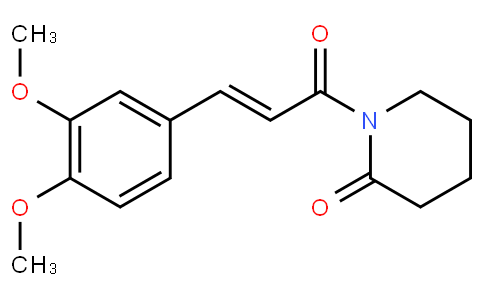 1-[3-(3,4-dimethoxyphenyl)prop-2-enoyl]piperidin-2-one