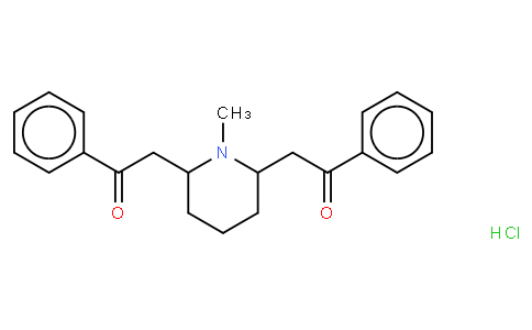 2,2'-(1-Methyl-2,6-piperidinediyl)diacetophenon
