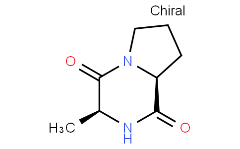 Pyrrolo[1,2-a]pyrazine-1,4-dione, hexahydro-3-methyl-, (3S,8aS)- (9CI)