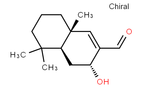 3,4,4aα,5,6,7,8,8a-Octahydro-3α-hydroxy-5,5,8aβ-trimethyl-2-naphthalenecarbaldehyde
