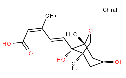 (2Z,4E)-3-Methyl-5-[(1S)-1α-hydroxy-2,6-dimethyl-2α,6α-(epoxymethano)-4β-hydroxycyclohexane-1-yl]-2,4-pentadienoic acid