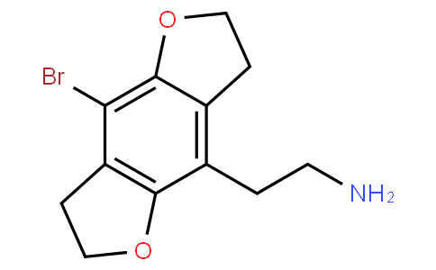 2-(8-Bromo-2,3,6,7-tetrahydrobenzo-[1,2-b:4,5-b']difuran-4-yl)ethanamine