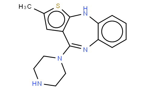 2-Methyl-4-(1-piperazinyl)-10H-thienol[2,3-b][1,5]benzodiazepine