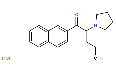 1-(Naphthalen-2-yl)-2-(pyrrolidin-1-yl)pentan-1-one hydrochloride