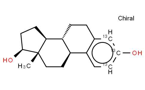 17β-Estradiol-[2,3,4-13C3]