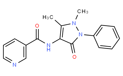 1,5-DIMETHYL-4-NICOTINAMIDO-2-PHENYL-3-PYRAZOLONE