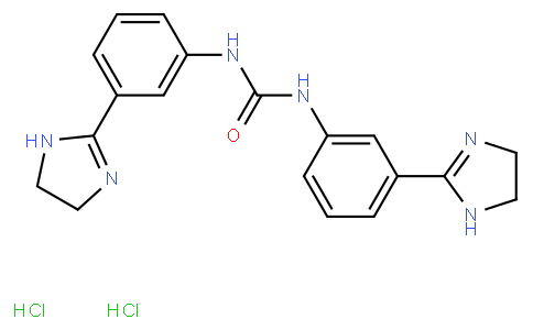 1,3-bis[3-(4,5-dihydro-1H-imidazol-2-yl)phenyl]urea dihydrochloride