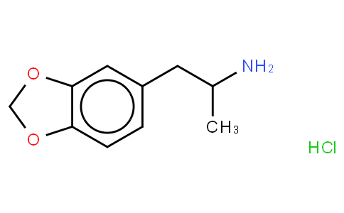METHYLENEDIOXY-3,4-AMPHETAMINE HYDROCHLORIDE CI (25 MG) (AS) (MDA)