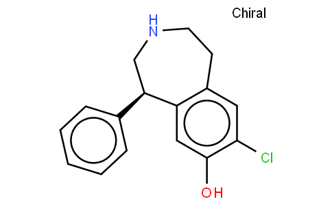 8-CHLORO-2,3,4,5-TETRAHYDRO-5-PHENYL-1H-3-BENZAZEPIN-7-OL-(5R)