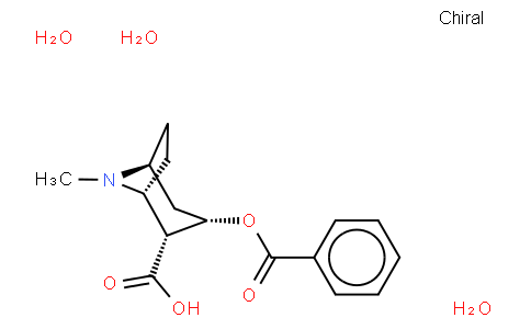 Benzoylecgonine tetrahydrate