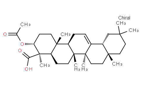 (3alpha,4beta)-3-(Acetyloxy)olean-12-en-23-oic acid