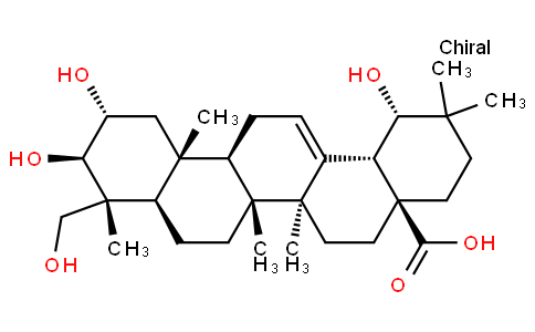 2alpha,19alpha,23-Trihydroxyoleanolic acid