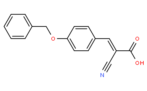 4-BENZYLOXY-ALPHA-CYANOCINNAMIC ACID