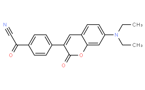4-(7-DIETHYLAMINOCOUMARIN-3-YL)BENZOYL CYANIDE