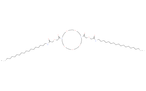 10,19-BIS[(OCTADECYLCARBAMOYL)METHOXY-ACETYL]-1,4,7,13,16-PENTAOXA-10,19-DIAZACYCLOHENEICOSANE