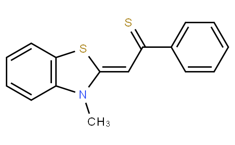2-((Z)-3-methyl-3H-benzothiazol-2-ylidene)-1-phenyl-ethanethione