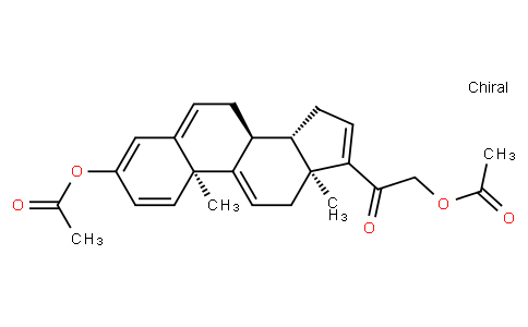 3,21-diacetyloxy-pregna-1,3,5,9(11),16-pentaene-20-one