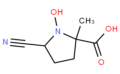 5-cyano-1-hydroxy-2-methyl-pyrrolidine-2-carboxylic acid