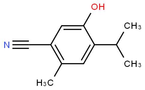 5-Hydroxy-4-isopropyl-2-methyl-benzonitril