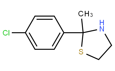 2-(4-chloro-phenyl)-2-methyl-thiazolidine