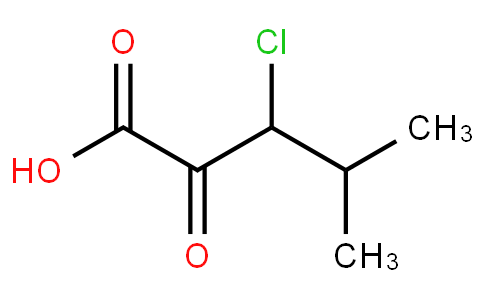 3-Chloro-4-methyl-2-oxo-pentanoic acid