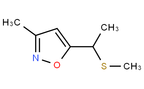 3-甲基-5-[1-(甲硫基)乙基]-1,2-恶唑