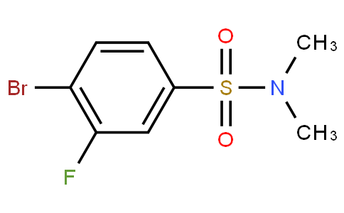 4-bromo-3-fluoro-N,N-dimethylbenzenesulfonamide