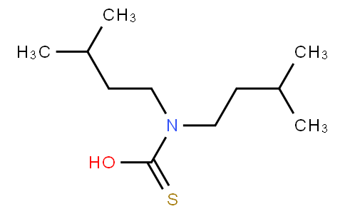 N,N-diisopentylthiocarbamic acid