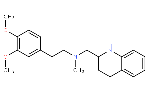 1,2,3,4-四氢-N-(3,4-二甲氧基苯乙基)-N-甲基-2-喹啉甲胺