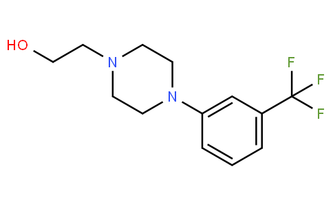 N-2-hydroxyethyl-N'-(3-trifluoromethylphenyl)-piperazine