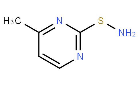 S-(4-methyl-pyrimidin-2-yl)-thiohydroxylamine