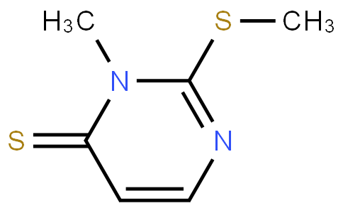 3-methyl-2-methylsulfanyl-3H-pyrimidine-4-thione