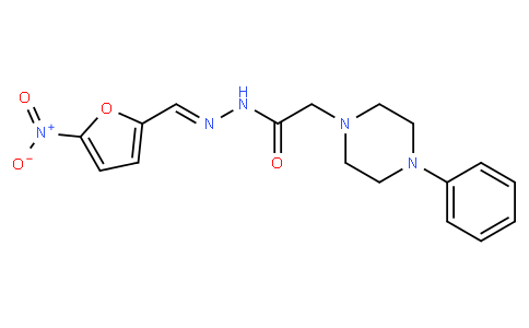 N-[(5-硝基呋喃-2-基)亚甲基氨基]-2-(4-苯基哌嗪-1-基)乙酰胺