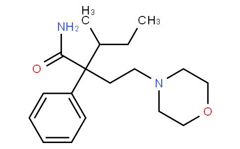 3-methyl-2-(2-morpholin-4-yl-ethyl)-2-phenyl-pentanoic acid amide