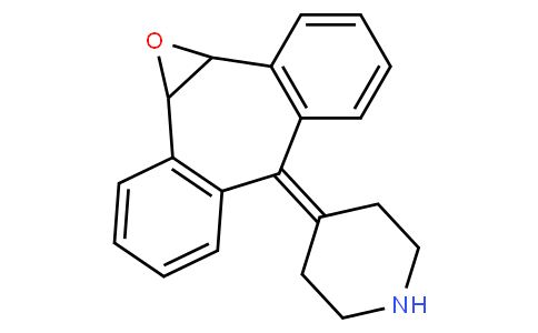 4-(10,11-epoxy-10,11-dihydro-dibenzo[a,d]cyclohepten-5-ylidene)-piperidine