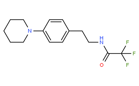 2,2,2-三氟-N-[2-(4-哌啶-1-基苯基)乙基]乙酰胺