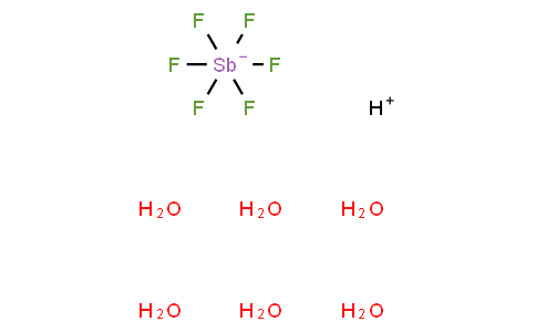 FLUOROANTIMONIC ACID HEXAHYDRATE