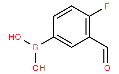 4-Fluoro-3-formylphenylboronic acid