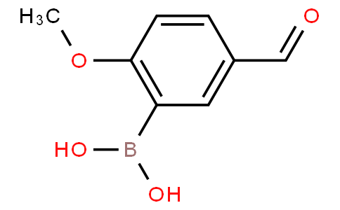 2-Methoxy-5-formylphenylboronic acid