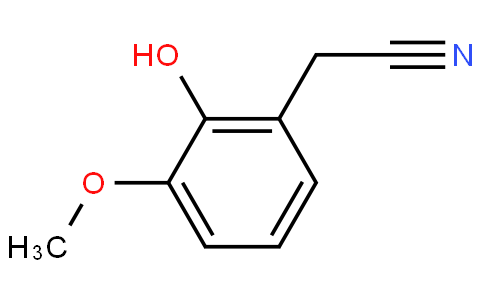 2-HYDROXY-3-METHOXYPHENYLACETONITRILE