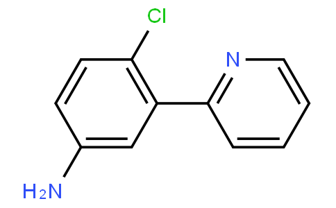 4-chloro-3-(pyridin-2-yl)benzenamine