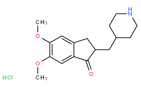 5,6-Dimethoxy-2-(4-piperidinylmethyl)-1-indanone hydrochloride