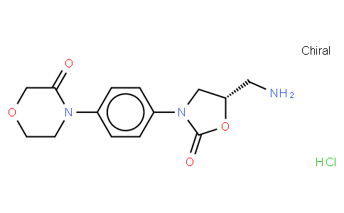 (S)-4-(4-(5-(Aminomethyl)-2-oxooxazolidin-3-yl)phenyl)morpholin-3-one.HCl