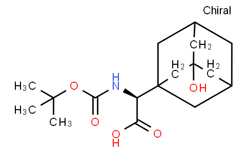 (2S)-2-((tert-Butoxycarbonyl)amino)-2-(3-hydroxyadamantan-1-yl)acetic acid