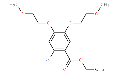 Ethyl 4,5-bis(2-methoxyethoxy)-2-aminobenzoate