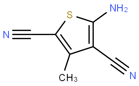 5-amino-3-methyl-thiophene-2,4-dicarbonitrile