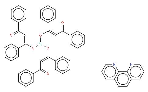 三(1,3-二苯基-1,3-丙二酮基)(1,10-邻二氮杂菲)铕(Ⅲ)